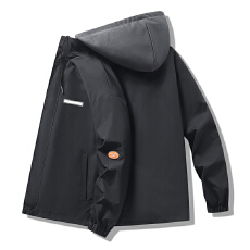 批发秋季新品大码假两件夹克外套<b class='q'>男</b>港风青年学生休闲百搭时尚潮<b class='q'>男</b>上衣