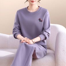 批发2026新款松弛感<b class='q'>运动服</b>春秋女宽松百搭套装洋气时髦休闲两件套妈妈