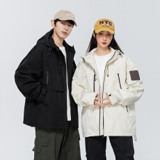 批发同款<b class='q'>夏</b>季新款连帽防晒服皮肤衣男士情侣超薄透气户外垂钓皮肤