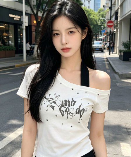 페이크 레이어드 행침 목 비스듬한 어깨 반팔 작은 맨위 몸매 가꾸기 싱글 오프숄더 티셔츠 빛 이문화 달콤한 차가운 착용 가져 가라.