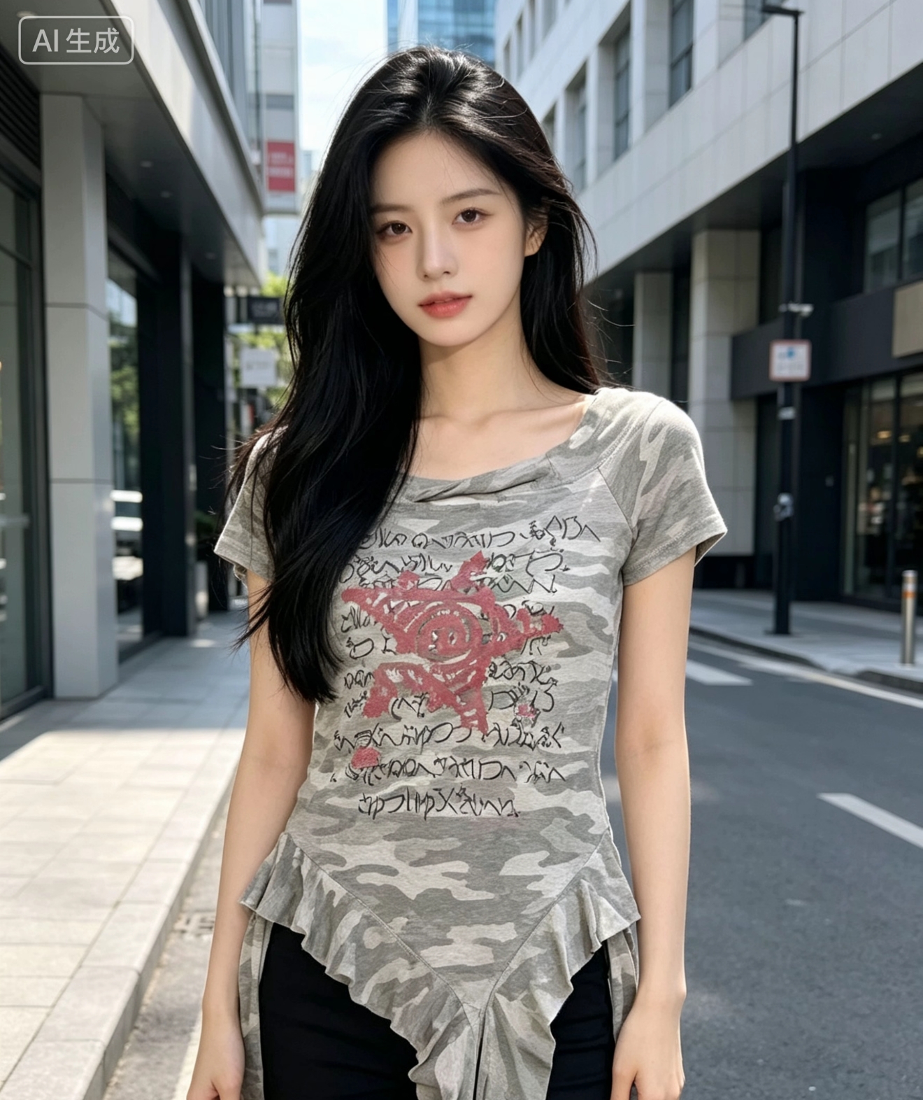 아메리칸 핫걸 바람 오프숄더 트위스트 로프 홀로우 아웃 반팔 티셔츠 여성 여름 새로운 몸매 가꾸기 불규칙 리본 맨위