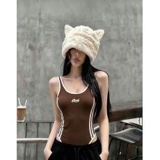 批发韩国美式辣妹连体衣女小众性感修身显瘦刺绣吊带连体<b class='q'>裤</b><b class='q'>潮</b>