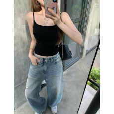 批发白色基础款吊带背心女夏季内搭神器纯欲风<b class='q'>修身</b>显瘦辣妹无袖上衣