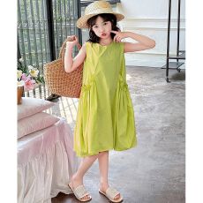 批发女童夏季连衣<b class='q'>裙</b>2025新款洋气女孩棉布<b class='q'>裙</b>凉快中大<b class='q'>儿童</b>夏装<b class='q'>裙</b>子薄款