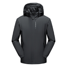 批发运动外套男2025<b class='q'>春</b>季新款休闲冲锋衣男<b class='q'>春</b>季潮流防水户外夹克男装