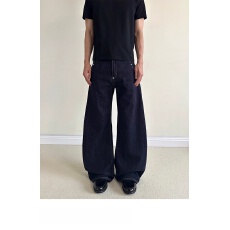 批发港风潮男女同款美式新款个性牛仔裤<b class='q'>嘻哈</b>ins潮高街潮流痞帅长裤子