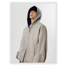 重磅潮牌卫衣男女美式复古廊形韩式情侣连帽衫高街日系俩面穿外套