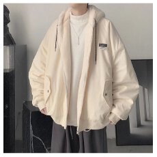 批发外套男女款冬季加绒加厚连帽棉服韩版宽松潮流情侣两面穿保暖棉袄