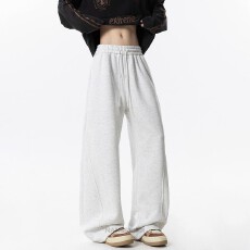 批发港风潮男夏季新款2024个性字母牛仔裤<b class='q'>嘻哈</b>ins潮高街潮流痞帅长裤