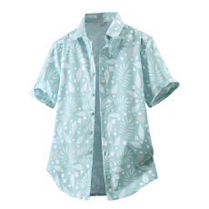 批发弹力轻商务夏季新款<b class='q'>男士</b><b class='q'>短袖</b>休闲<b class='q'>衬衫</b>韩版潮流修身竹纤维轻奢<b class='q'>衬衣</b>