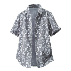 批发弹力轻商务夏季新款<b class='q'>男士</b><b class='q'>短袖</b>休闲<b class='q'>衬衫</b>韩版潮流修身竹纤维轻奢<b class='q'>衬衣</b>