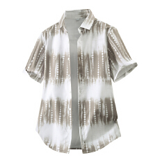 批发弹力轻商务夏季新款男士短袖休闲<b class='q'>衬衫</b>韩版潮流修身竹纤维轻奢<b class='q'>衬衣</b>