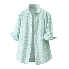 批发弹力轻商务夏季新款<b class='q'>男士</b>中袖休闲<b class='q'>衬衫</b>韩版潮流修身七分袖轻奢<b class='q'>衬衣</b>