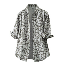 批发弹力轻商务夏季新款男士中袖休闲<b class='q'>衬衫</b>韩版潮流修身七分袖轻奢<b class='q'>衬衣</b>