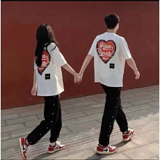 批发官图抖音小红书爆款180g/200g/220g纯棉宽松落肩短袖<b class='q'>T</b><b class='q'>恤</b>女