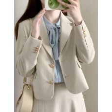 批发西装<b class='q'>套装</b>女2026新款春秋高级感通勤公考面试正装职业西服外套套裙