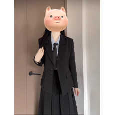 批发黑色西装外套女2026新款大学生公务员面试正装职业女士西服<b class='q'>套装</b>女