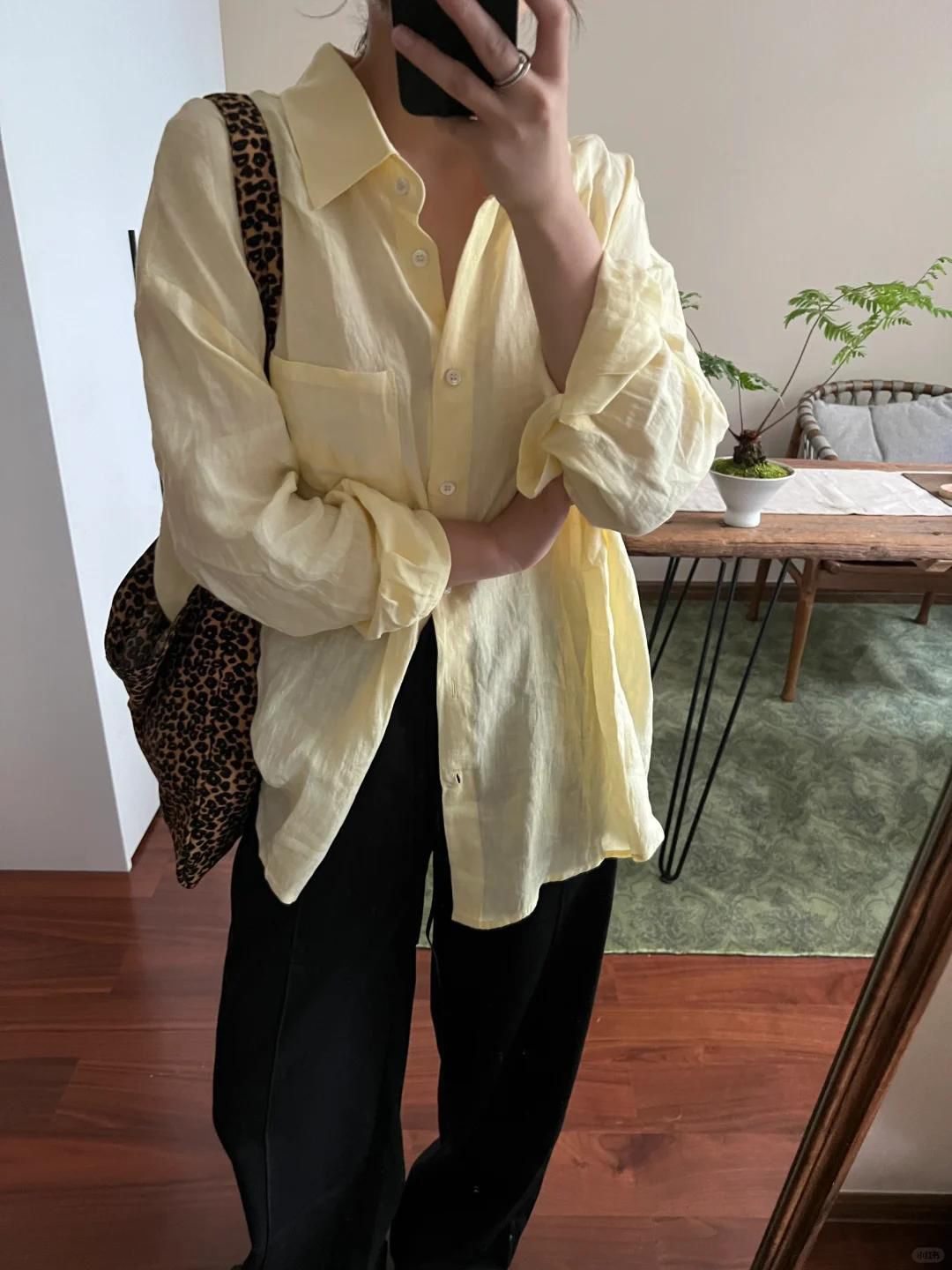 오래된 돈 바람 미니멀리즘 아마 품격 polo 명 황색 셔츠 oversize 자외선 차단 재킷