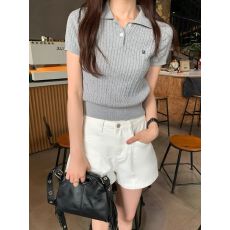 批发2026新款春夏季<b class='q'>白色</b>高腰牛仔短裤女ins显瘦百搭热裤