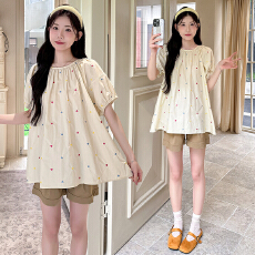 批发实拍<b class='q'>孕妇装</b>衬衫夏装2026新款<b class='q'>孕妇</b><b class='q'>夏季</b>衬衣上衣宽松大码女时髦