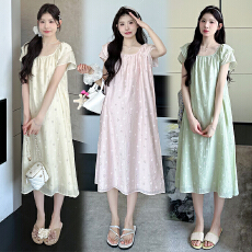 批发实拍<b class='q'>孕妇装</b>2026夏季新款甜美韩版时尚宽松显瘦高颜值<b class='q'>孕妇</b><b class='q'>连衣裙</b>