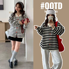 批发2025新款孕妇装设计感甜美风长袖毛衣蕾丝拼接韩系针织开衫外套冬