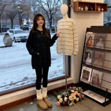 批发条纹中长款<b class='q'>蕾丝</b>打底衫孕妇装春装内搭洋气高档遮屁股配鲨鱼裤上衣