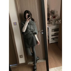 批发三件套女2025秋冬<b class='q'>新款</b>韩系高级感蝙蝠袖麻花高领毛衣打底衫<b class='q'>半身裙</b>