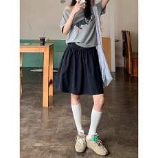 批发夏天巨好看超火百褶裙女2026新款<b class='q'>短裙</b>小个子宽松中裙学院风半身裙