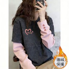 批发jia两件2026秋冬穿搭V领披肩条纹羊毛针织衫字母宽松休闲长袖毛衣