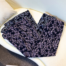 批发实拍春<b class='q'>夏</b>胖MM大码新款韩系温柔风遮跨显瘦雪纺印花半身裙