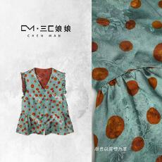 批发新中式国风女装洋气波点气质上衣