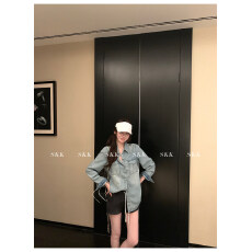 批发【清仓6折】回忆胶片 天丝复古水洗<b class='q'>牛仔</b><b class='q'>衬衫</b>外套收腰休闲上衣女夏