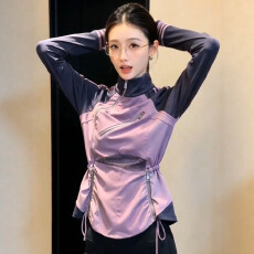 批发2026秋冬新款韩版气质休闲拉链抽绳立领冲锋衣女装时尚巨好看上衣