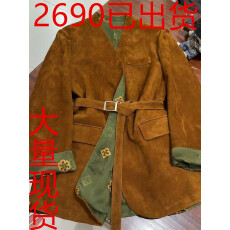 批发复古老钱风V领双面穿收腰显瘦咖色外套女秋冬2025年韩版<b class='q'>西装外套</b>