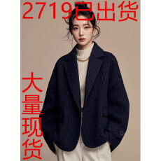 批发洋气独特黑色小<b class='q'>西装外套</b>女2025年春秋新款韩系西服小个子chic上衣