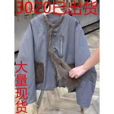 批发短款大毛领羽绒服女2025年新款冬季独特超好看今年流行爆款派克服
