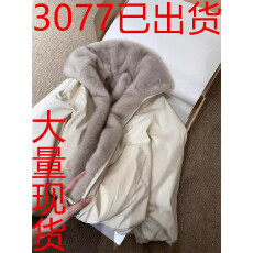 批发ED家双面穿环保<b class='q'>皮草</b>毛毛<b class='q'>外套</b>派克服工装夹克<b class='q'>外套</b>女