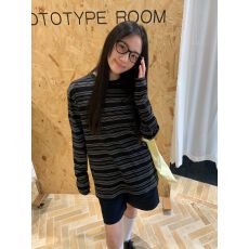 批发螺纹德绒】高领长袖T恤秋冬<b class='q'>大码</b>胖mm宽松遮肚子中长款<b class='q'>打底衫</b>上衣