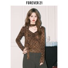 批发法式复古波点V领长袖t恤女秋冬2025新款打底飘带修身辣妹减龄上衣