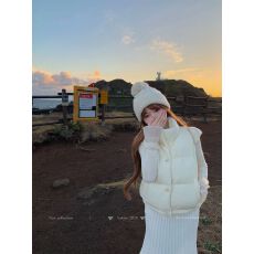 批发人棉磨毛拼接<b class='q'>荷叶边</b>长袖打底T恤女秋冬内搭修身上衣