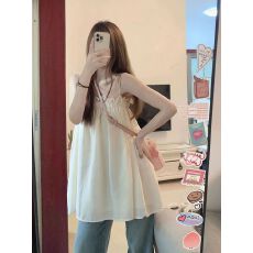 批发露思同款穿搭甜美少女娃娃衫女夏2026新款外穿<b class='q'>宽松</b>背心吊带上衣