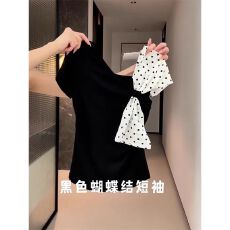 批发【官图 随心裁<b class='q'>莫代尔</b>260克1*1】斜领短袖<b class='q'>t</b><b class='q'>恤</b>女设计感甜辣妹上衣