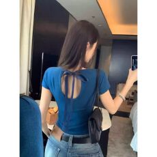 批发【官图 随心裁<b class='q'>莫代尔</b>260克1*1】春夏韩系修身内搭小众别致上衣