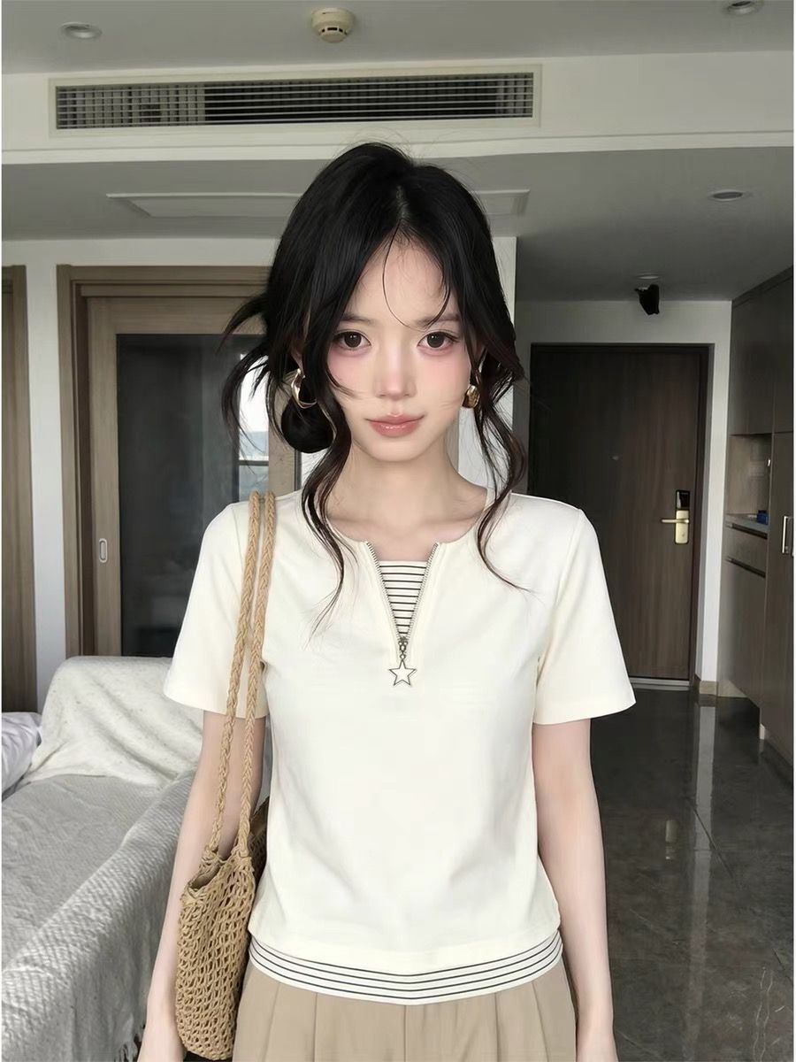 광저우 원단 남자 바 면 보안 버클 행침 카드 반팔 맨위 s-xl