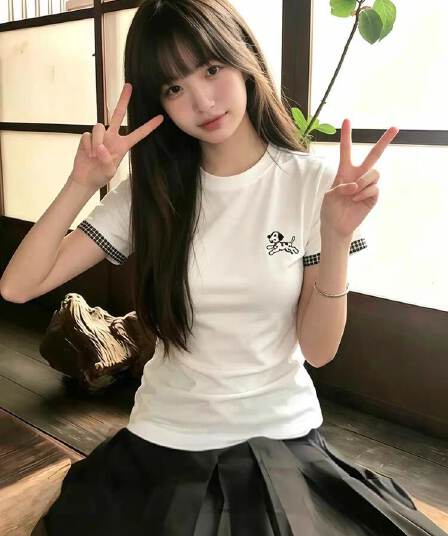 40 면 1 1 오스트리아 세대 서울 220 그램 자수 네리 가게 천 아메리칸 강아지 자수 반팔