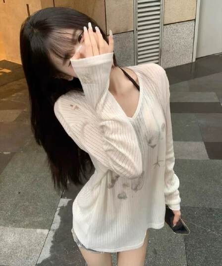 광저우 원본 원단 긴팔 여성