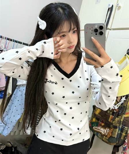 자수 보안 버클 행침 카드 40 순면 230 크 긴팔 s-xl
