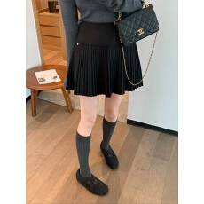 批发加厚毛呢压褶半身裙女秋<b class='q'>冬</b>大码小个子高腰遮胯A字防走光百褶短裙