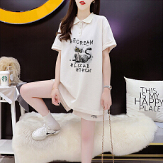 批发官图特价纯棉后包领21支200克2025夏季休闲运动短袖<b class='q'>T</b><b class='q'>恤</b>短裤女套装